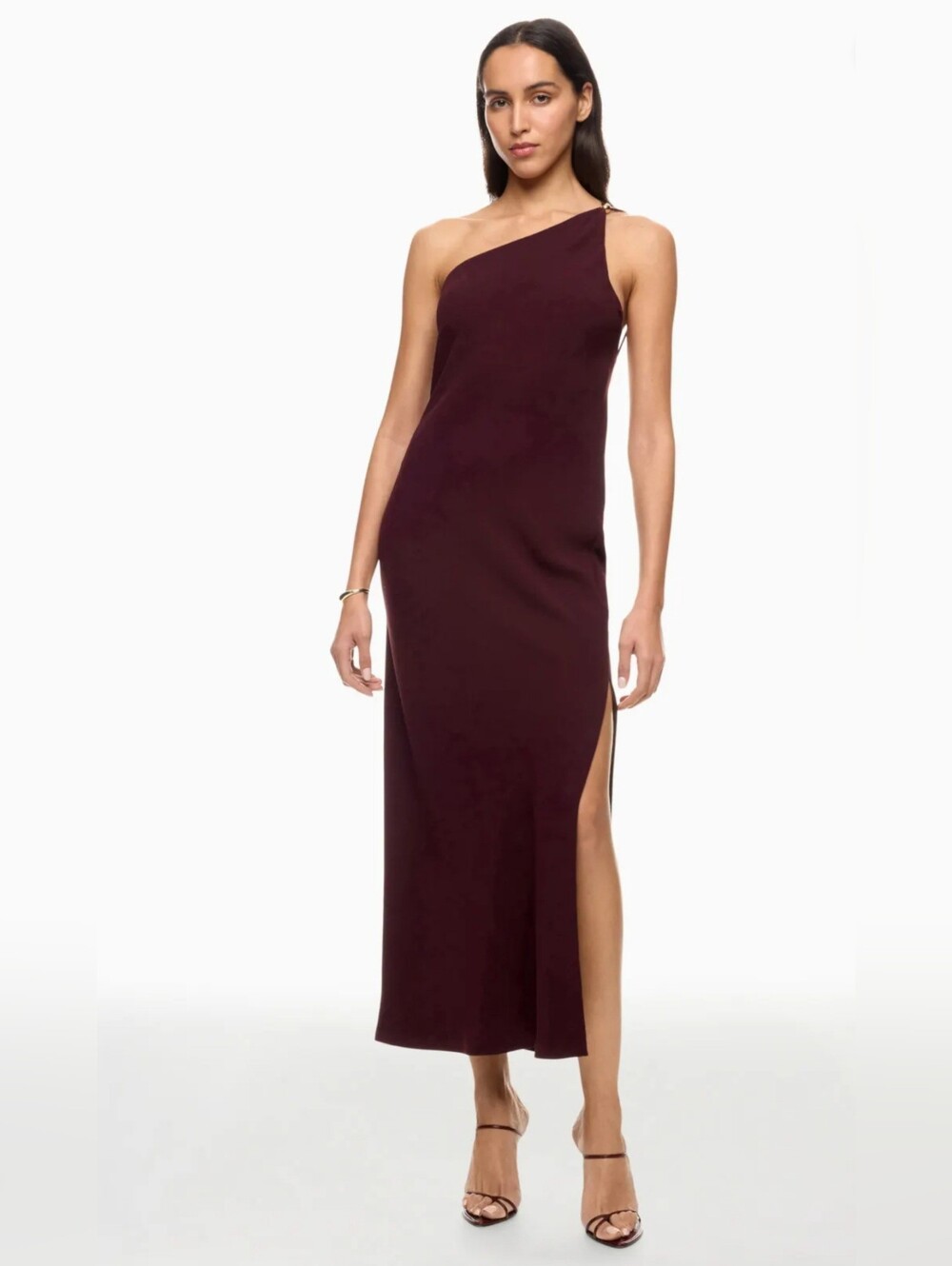 Vince One-Shoulder Jewel Sphere Dress Women Size 4
